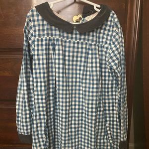 Olive Juice girls Peter Pan collar dress 10
